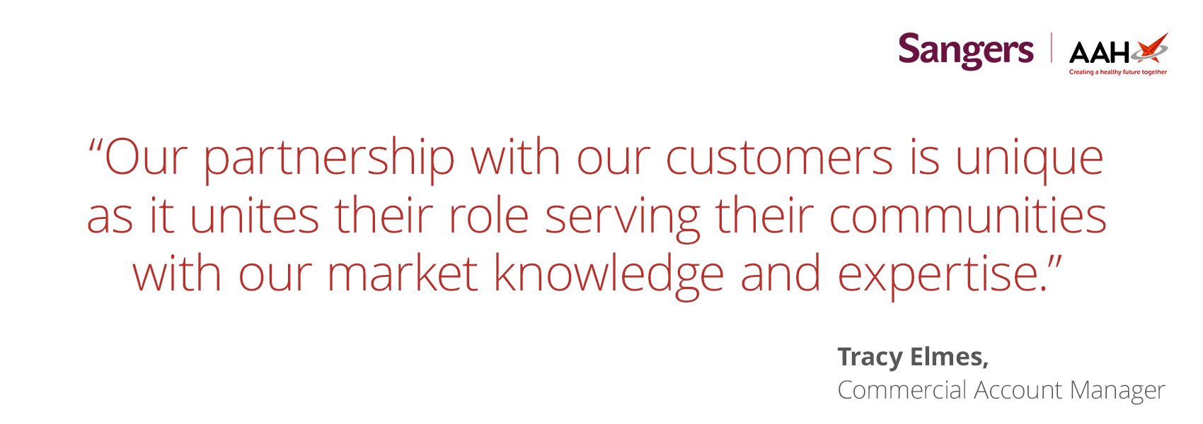 Building relationships with Sangers AAH